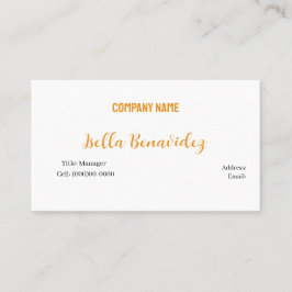 基本テンプレート名刺 名刺