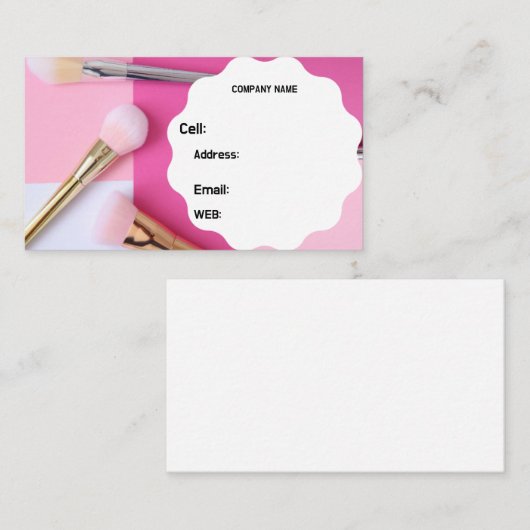 基本テンプレート名刺 名刺 (正面/裏面)