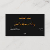 基本テンプレート名刺 名刺 (正面)