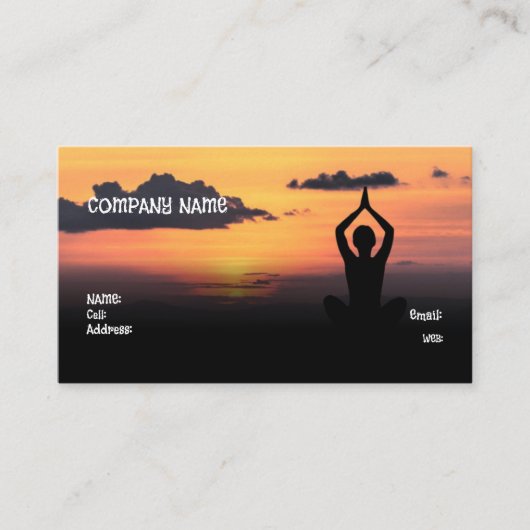 基本テンプレート名刺 名刺 (正面)