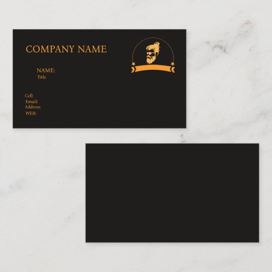 基本テンプレート名刺 名刺 (正面/裏面)