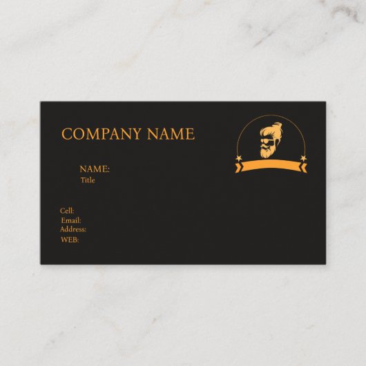 基本テンプレート名刺 名刺 (正面)