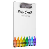 基本パーソナライズされたプライマリ先生名 クリップボード (右)