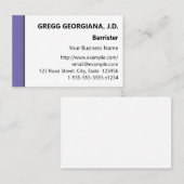 基本プロフェッショナル名刺 名刺 (正面/裏面)