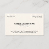 基本プロフェッショナル 名刺 (正面)