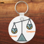 基本ボタンキーチェーン キーホルダー (正面)