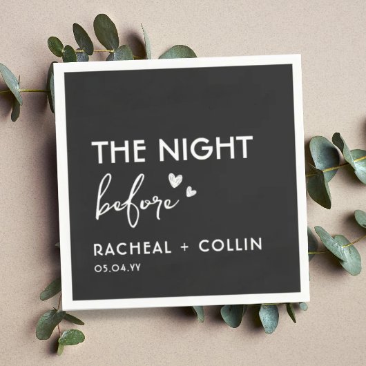 基本ミニマルシンプルスモダンリハーサル スタンダードカクテルナプキン