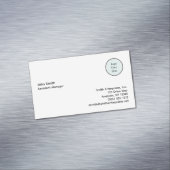 基本ロゴ情報会社のビジネスマグネット マグネット名刺 (インサイチュ)