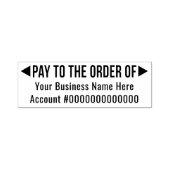 基本事務所又は日本銀行の命令による支払 セルフインキングスタンプ (デザイン)