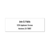 基本住所(市区町村州ZIP形式) セルフインキングスタンプ (デザイン)