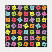 基本周期（濃） マグネット (正面)