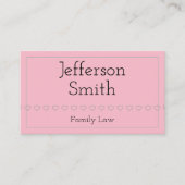 基本家族法名刺 名刺 (正面)