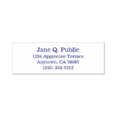 基本情報名住所市区町村州郵便番号 セルフインキングスタンプ (デザイン)