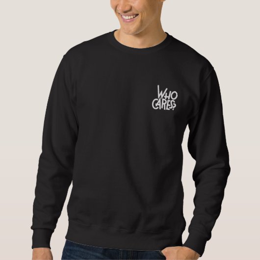 基本気にTシャツ スウェットシャツ (正面)