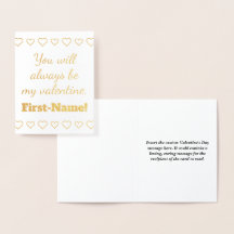 基本的でカスタマイズ可能なバレンタインデーのカード