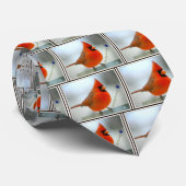 基本的で赤い鳥 ネクタイ (ロール)