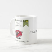 基本的なウールseyのコーヒー・マグ コーヒーマグカップ (正面左)