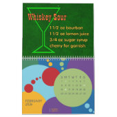 基本的なカクテルの12か月 カレンダー (2月 2026)