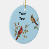 基本的なカップル セラミックオーナメント (右)