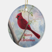 基本的なクリスマスのオーナメント セラミックオーナメント (左)