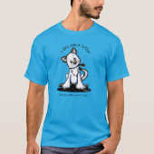 基本的なダークシマゼキッテンMens Tシャツ (正面)