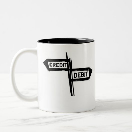 基本的なチームマグ ツートーンマグカップ (左)