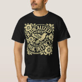 基本的なデカンシーによって急進化した Tシャツ (正面)