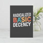 基本的なデセンシーによって社会が急進的に民主化する 招待状 (スタンド正面)