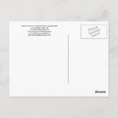 基本的なハガキではない ポストカード (裏面)