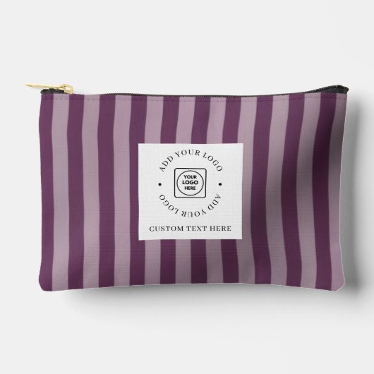 基本的なビジネス ロゴ 企業 プロモーション ブランディング アクセサリーポーチ (正面)