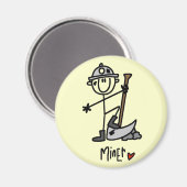 基本的なマイナーTシャツとギフト マグネット (正面/裏面)