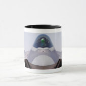 基本的なマグ- MilitaryFugu.com マグカップ (中央)