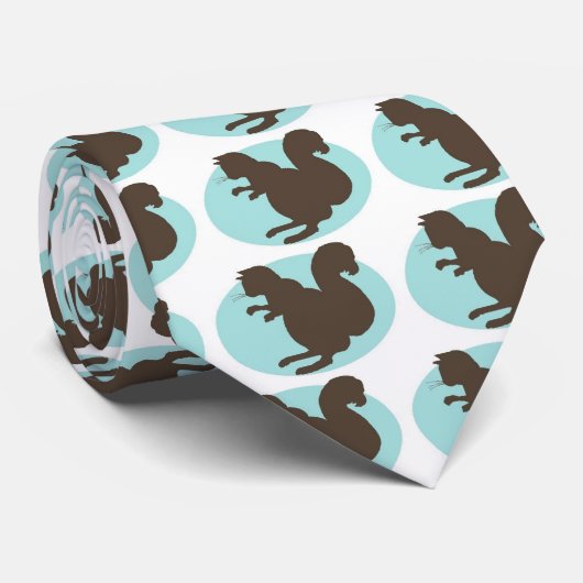 基本的なリスのタイ ネクタイ (ロール)