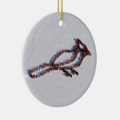 基本的な両面オーナメント セラミックオーナメント (右)