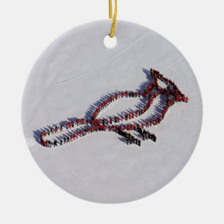 基本的な両面オーナメント セラミックオーナメント