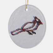 基本的な両面オーナメント セラミックオーナメント (左)