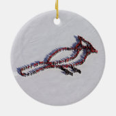 基本的な両面オーナメント セラミックオーナメント (裏面)