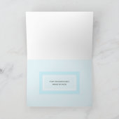 基本的な作業者ナースサンキューカード シーズンカード (内部)