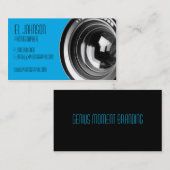 基本的な写真撮影の名刺(綿菓子) 名刺 (正面/裏面)