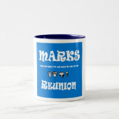 基本的な印の懇親会の記念するマグ ツートーンマグカップ (中央)