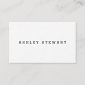 基本的な名刺 名刺 (正面)