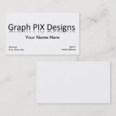 基本的な名刺 名刺 (正面/裏面)