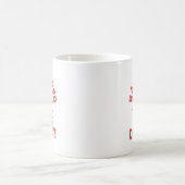 基本的な品位によるラディカルフェミニスト活動家 コーヒーマグカップ (中央)