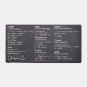 基本的な変換と数式 デスクマット (正面)