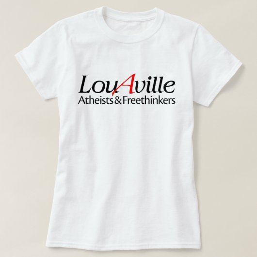 基本的な女性のTシャツLAF Tシャツ (デザイン正面)