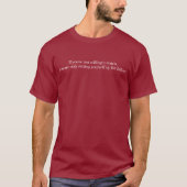 基本的な学ダークTシャツを喜んで Tシャツ (正面)