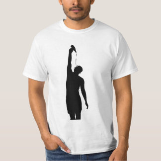 基本的な完全な延長ロゴのワイシャツ Tシャツ