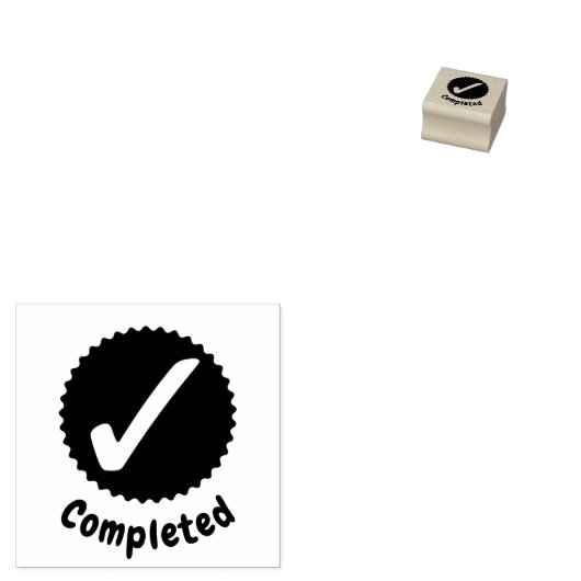 基本的な完成ティックゴム印 ラバースタンプ (押印)