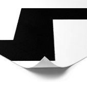 基本的な山形パターン ポスター (角)