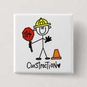 基本的な建築のTシャツおよびギフト 缶バッジ (正面)